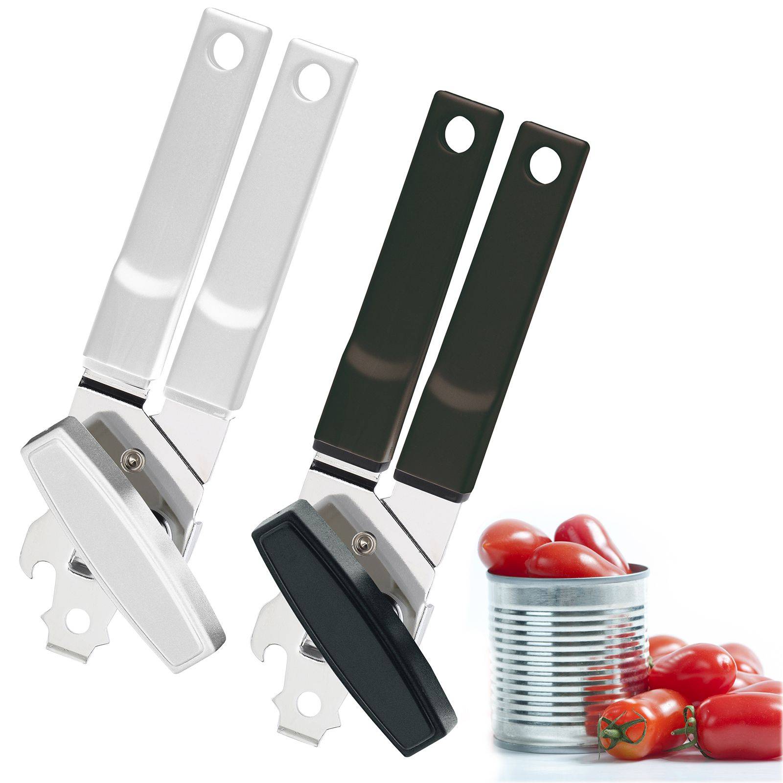 Westmark Dosenöffner für Linkshänder mit Kapsel- und Deckelheber