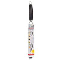 Westmark Technicus-Pro - Flache Reibe - Schwarz - Edelstahl - Kunststoff - Edelstahl - 36 mm - 399 mm - 28 mm
