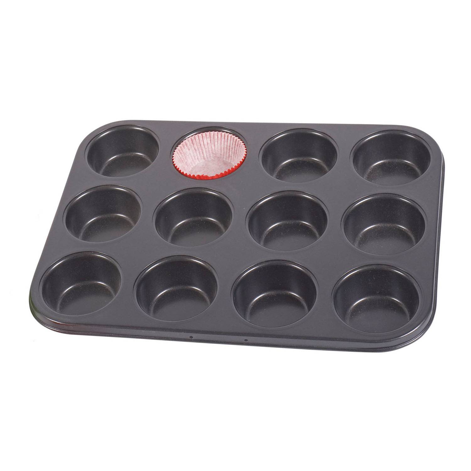 my basics 15891 mb Profi Muffin-Backbl. 12er mb, anthrazit