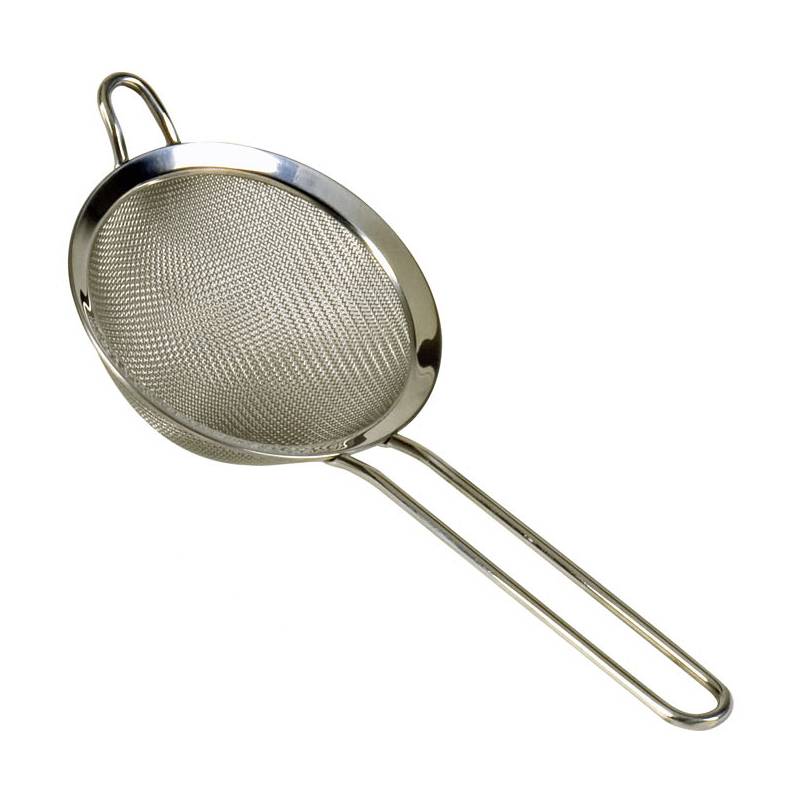 my basics 290/83A/H2 Küchensieb Edelstahl, feines Maschenwerk 18/8 ø 8,3cm, silber