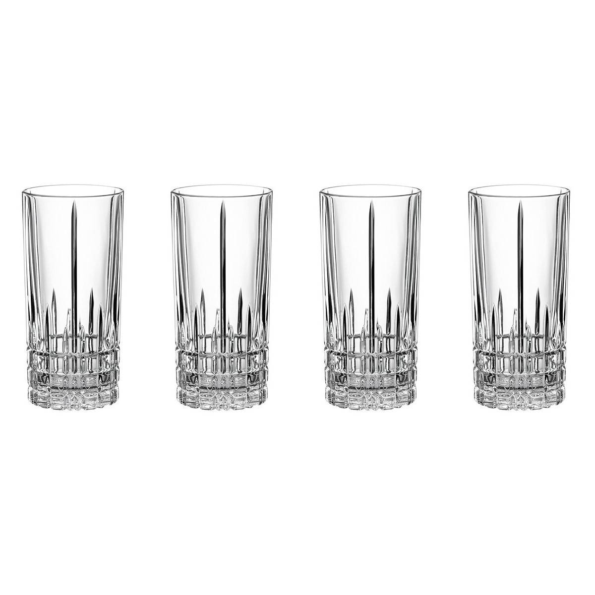 Spiegelau 4500179 Longdrinkbecher Perfect, 350 ml, klar (4er Pack)