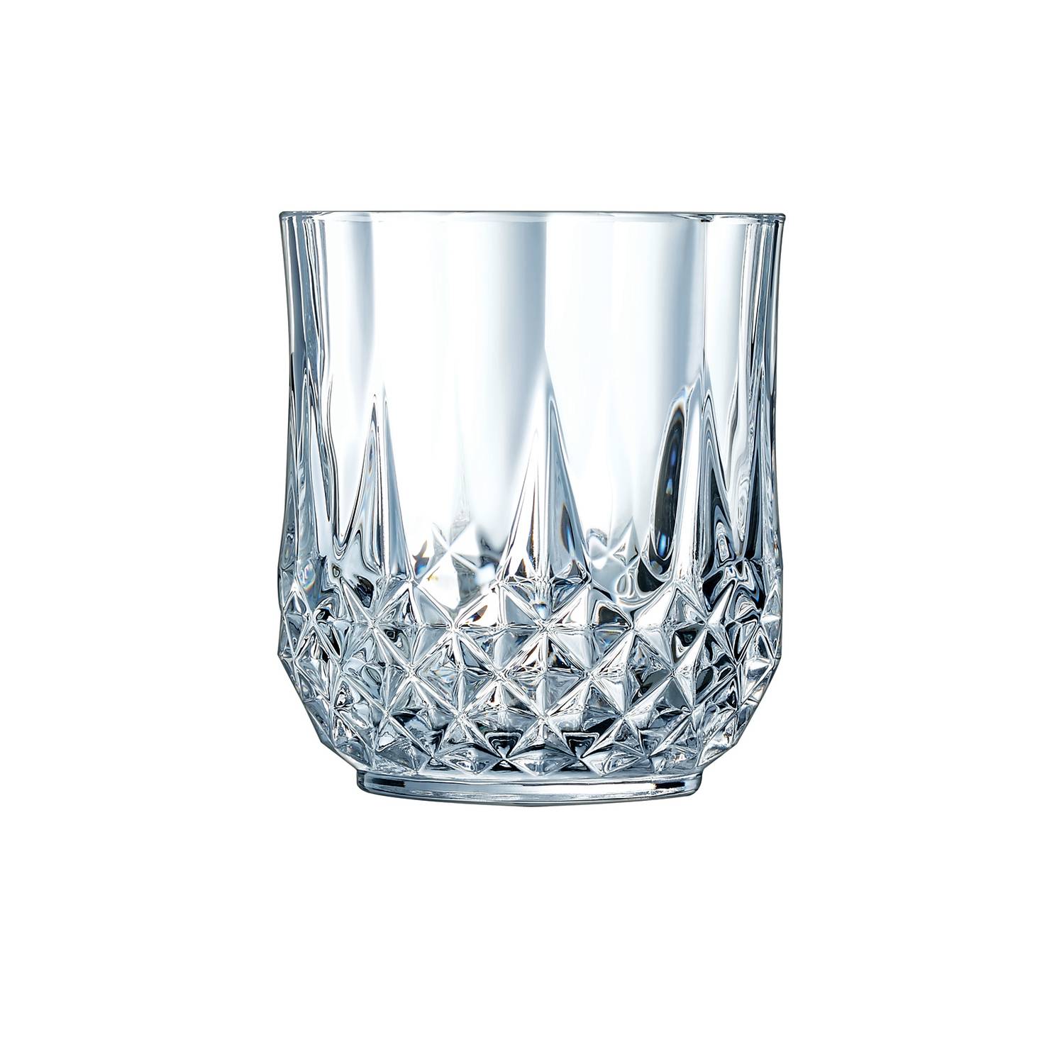 Cristal d'Arques 23227 Longchamp ECLAT Whiskybecher 320 ml, Glas, klar (6er Pack)