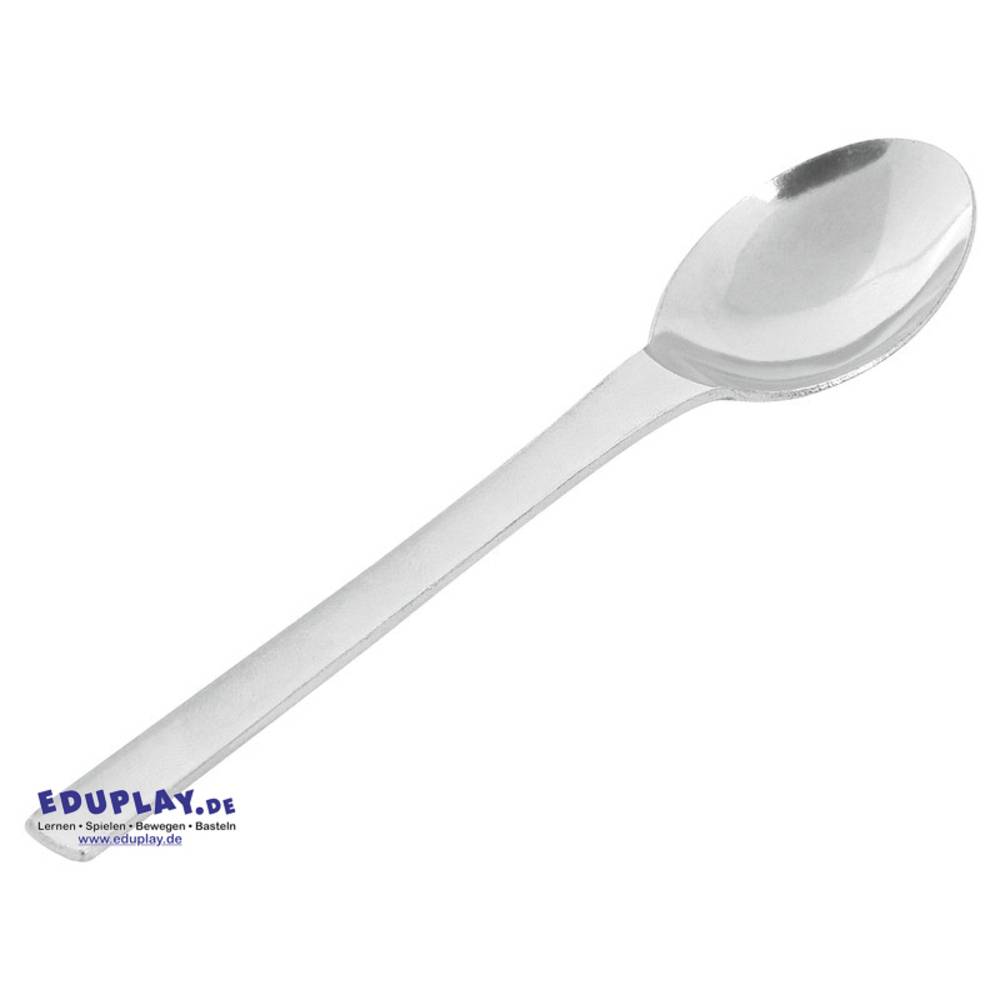 EDUPLAY 110416 Löffel für Kinder, Edelstahl, silber