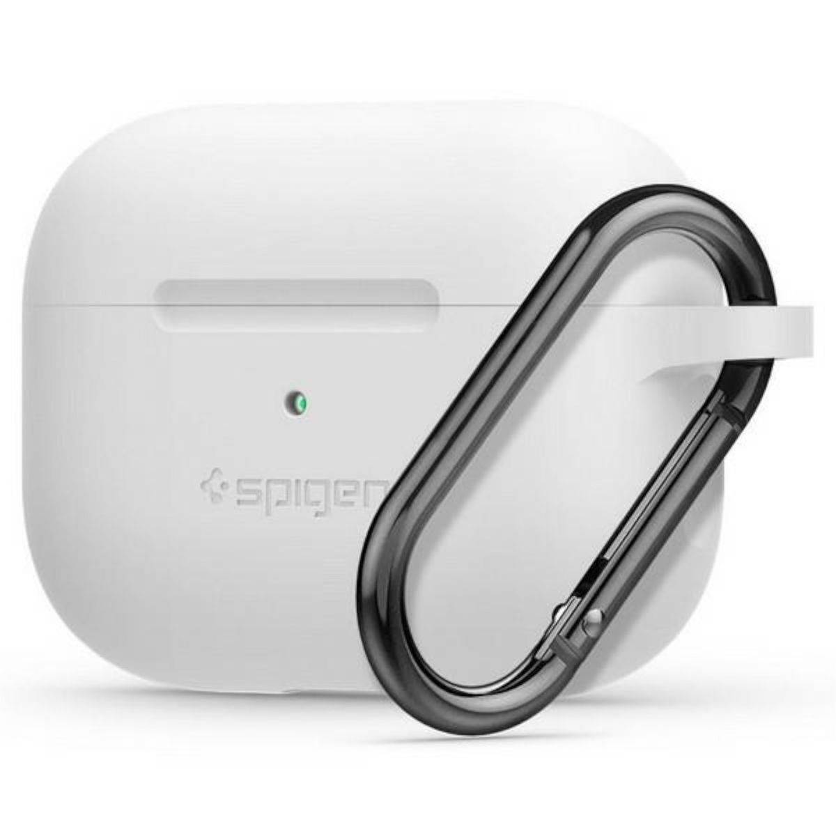 Spigen Apple AirPods Pro Cover Weiß Silikon Schutzhülle Case Tasche Etui