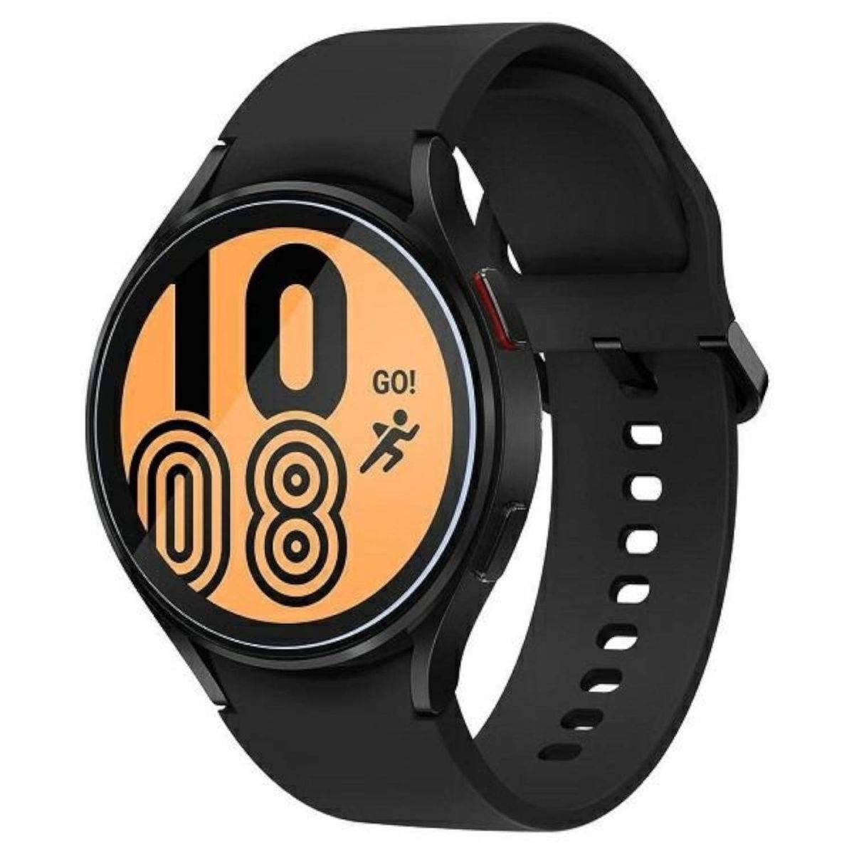 Spigen Hart Glas 3 Stk. für Samsung Galaxy Watch 4 44mm Panzerfolie Displayschutz