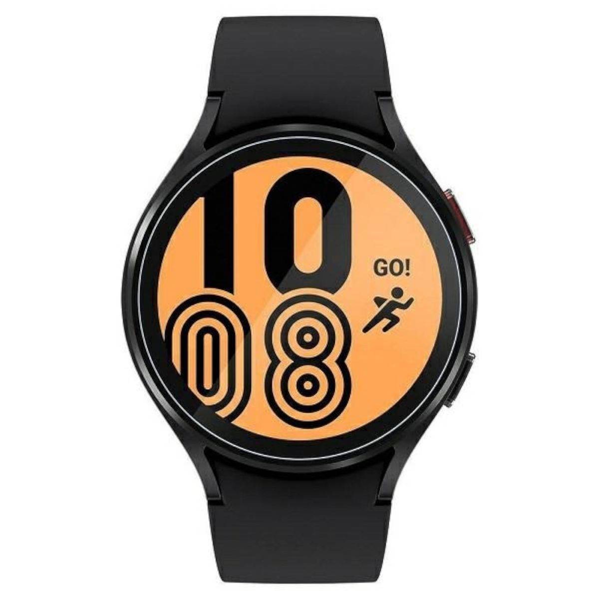 Spigen Hart Glas 3 Stk. für Samsung Galaxy Watch 4 44mm Panzerfolie Displayschutz