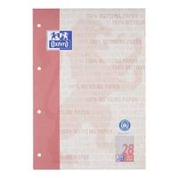 Oxford 400159594, Muster, Rot, A4, 50 Blätter, Matt, 90 g/m²