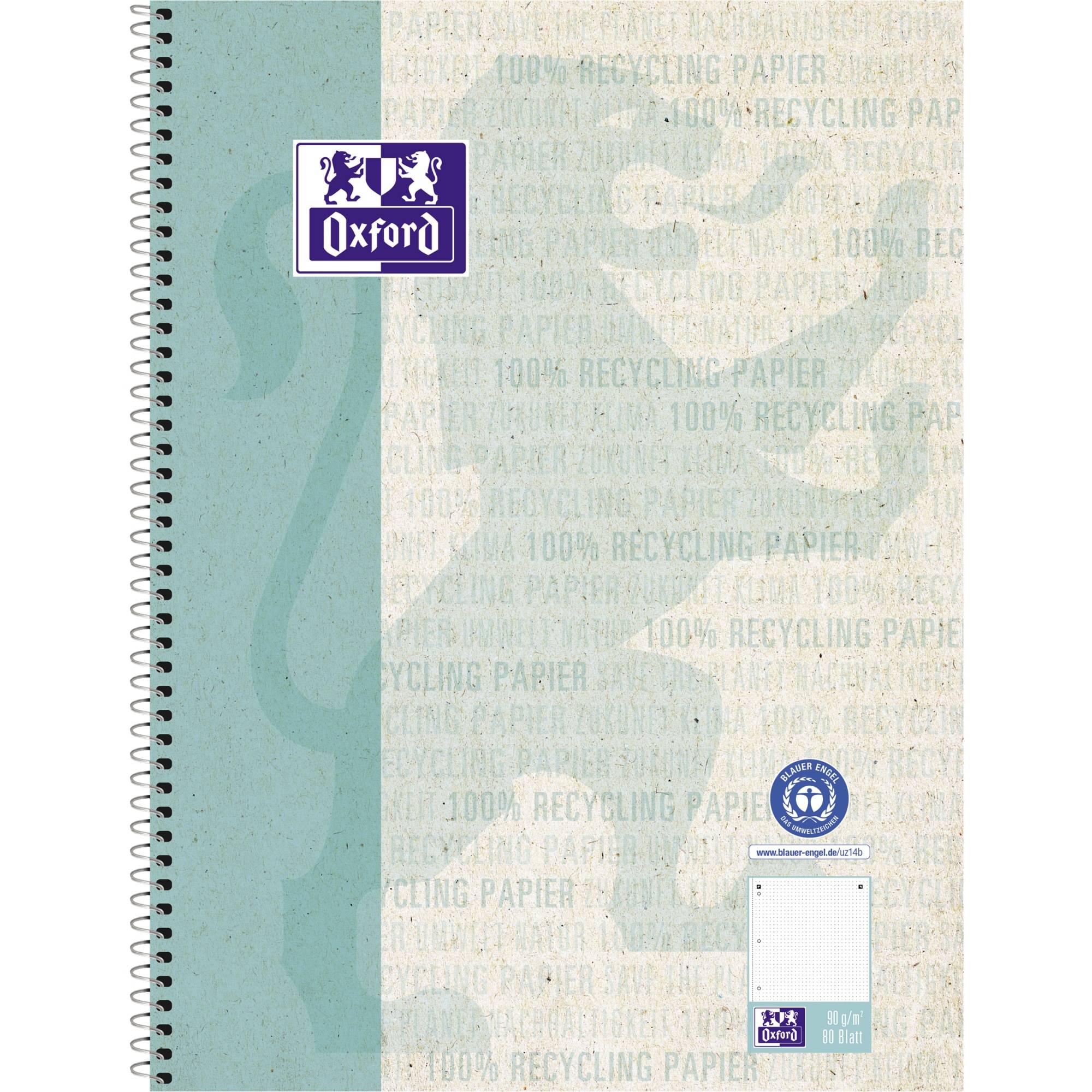 Oxford Collegeblock 400159353 A4+ 80Bl. 90g 4xgel. dot