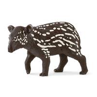 schleich WILD LIFE Tapir Baby, 3 Jahr(e), Schwarz, Weiß