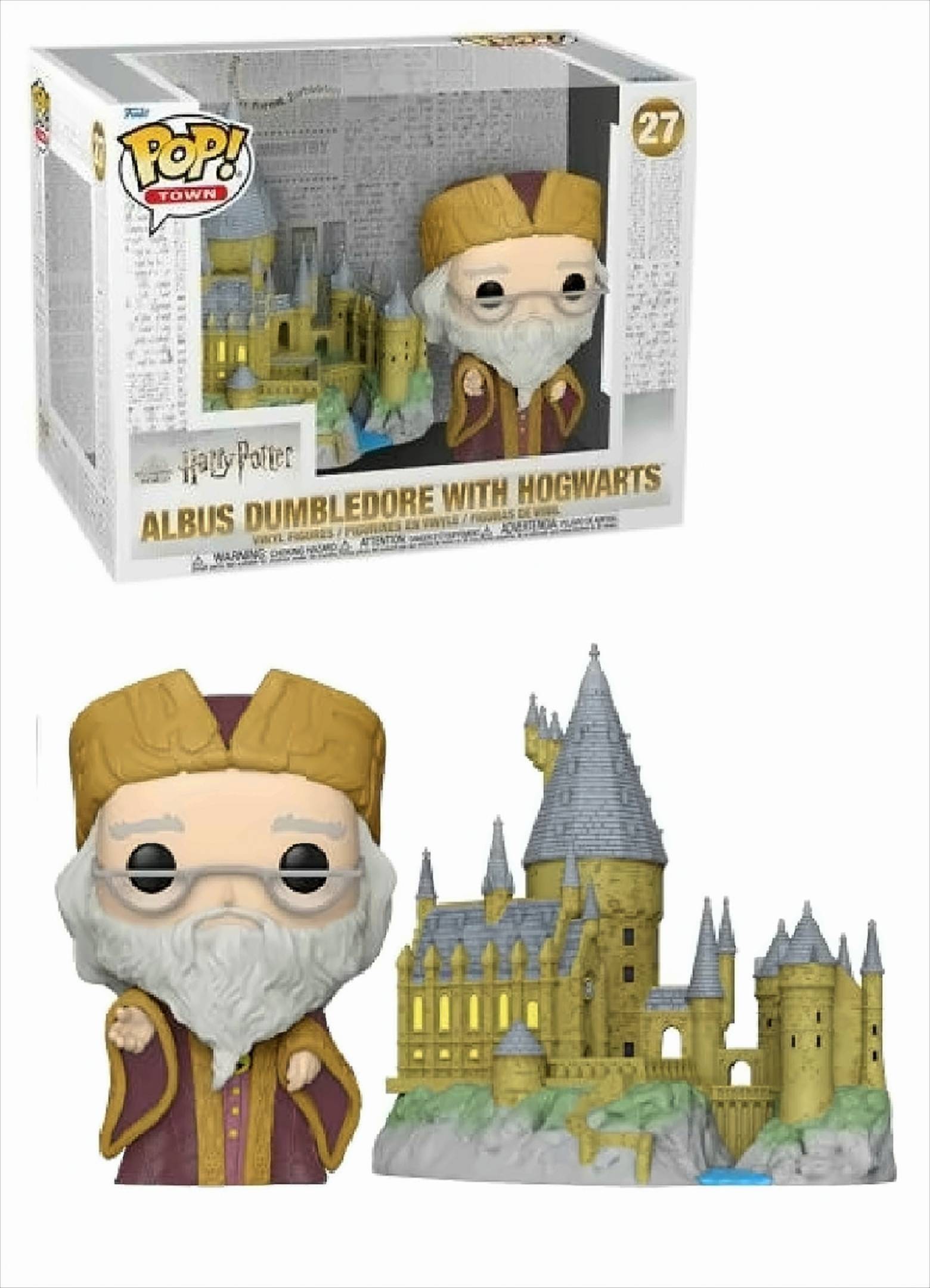 POP - Harry Potter - Dumbledore with Hogwarts Neu & OVP