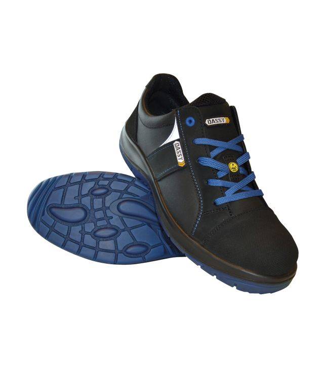 Sicherheitshalbschuhe, SCHWARZ, Gr. 39