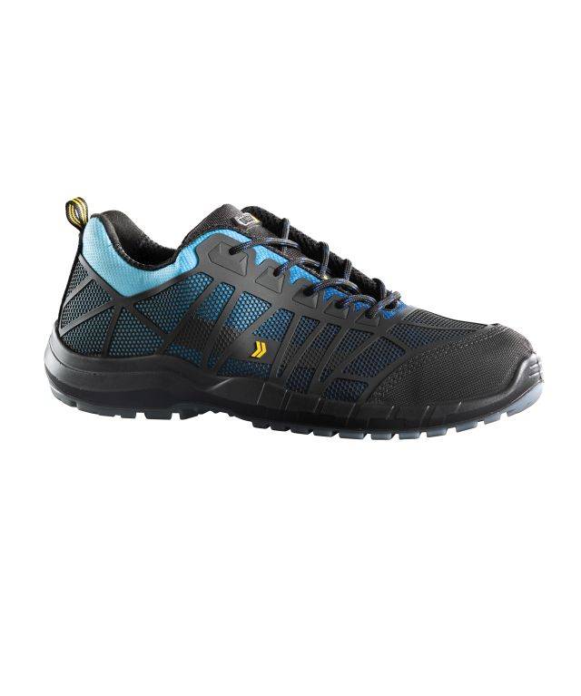 Sicherheitshalbschuhe, AZURBLAU/SCHWARZ, Gr. 45