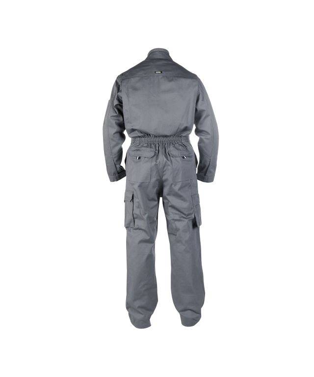 Overall mit Kniepolstertaschen, ZEMENTGRAU, Gr. S