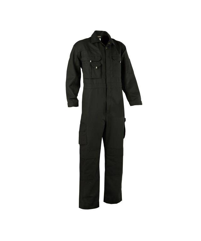 Overall mit Kniepolstertaschen, SCHWARZ, Gr. XS