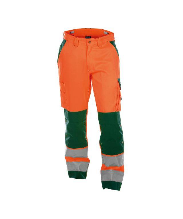 DASSY Buffalo Warn Bundhose Kniepolstert 200431 6631 NEONORANGE/FL-GRÜN Gr. 56-