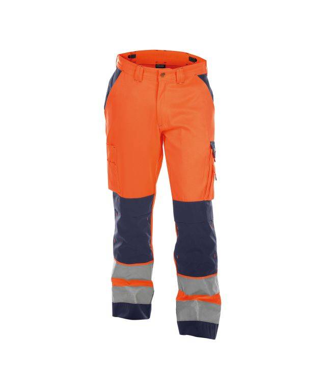 DASSY Buffalo Warn Bundhose Kniepolstert. 200431 6681 NEONORANGE/D-BLAU Gr. 46+