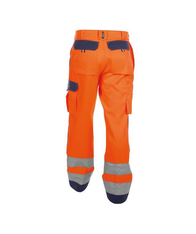 DASSY Buffalo Warn Bundhose Kniepolstert. 200431 6681 NEONORANGE/D-BLAU Gr. 46+