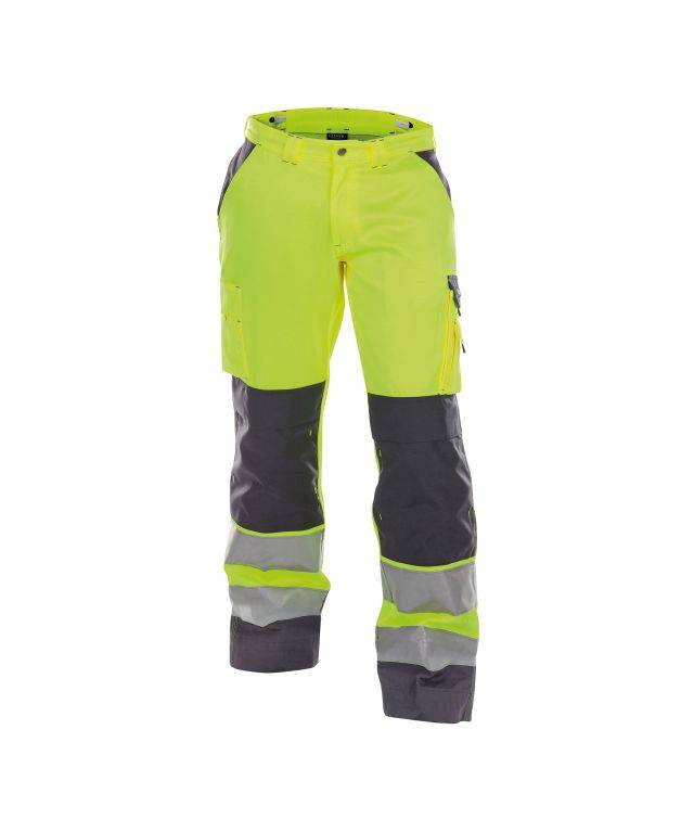 DASSY Buffalo Warn Bundhose Kniepolstert. 200431 6941 NEONGELB/ZEMENTGR Gr. 48+
