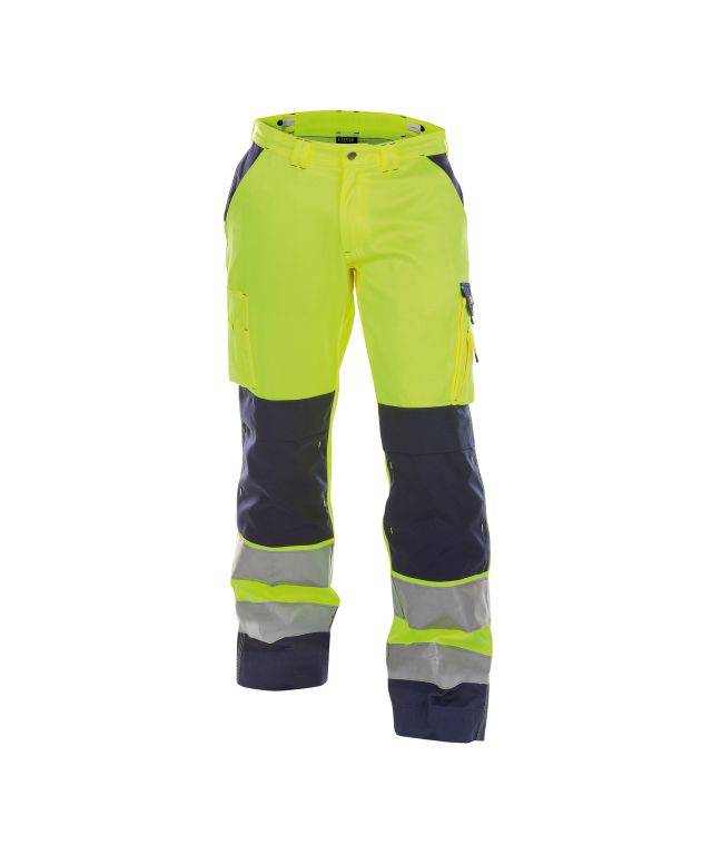 DASSY Buffalo Warn Bundhose Kniepolstert. 200431 6981 NEONGELB/D-BLAU Gr. 50+