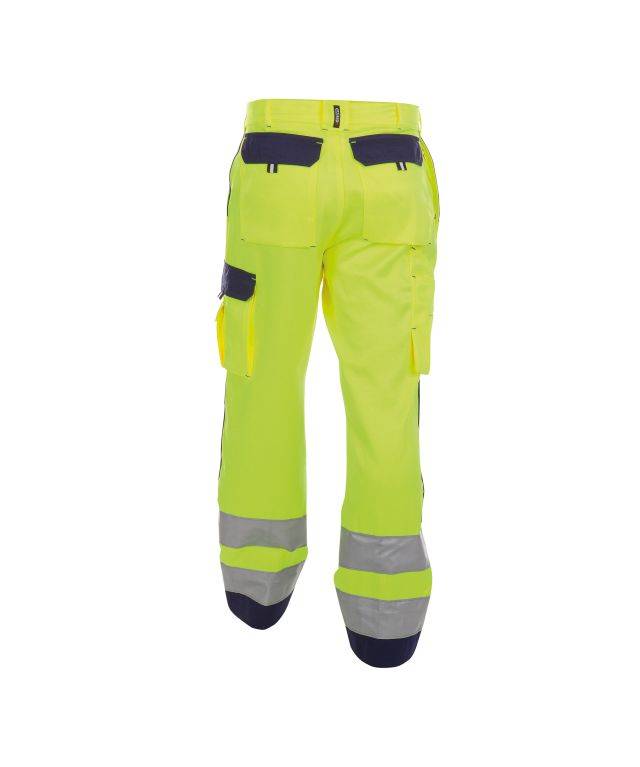 DASSY Buffalo Warn Bundhose Kniepolstert. 200431 6981 NEONGELB/D-BLAU Gr. 50+