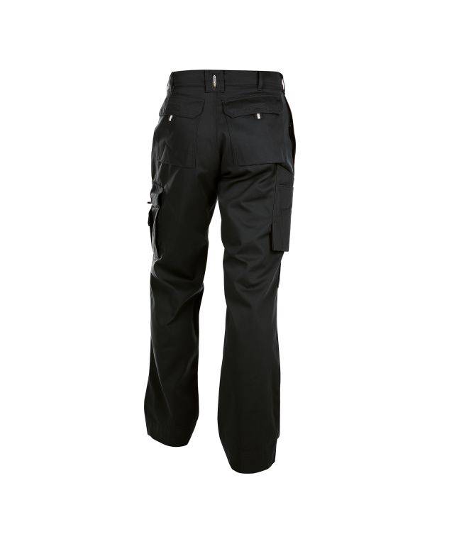 Arbeitshose mit Kniepolstertaschen, SCHWARZ , Langgröße, Gr. 48