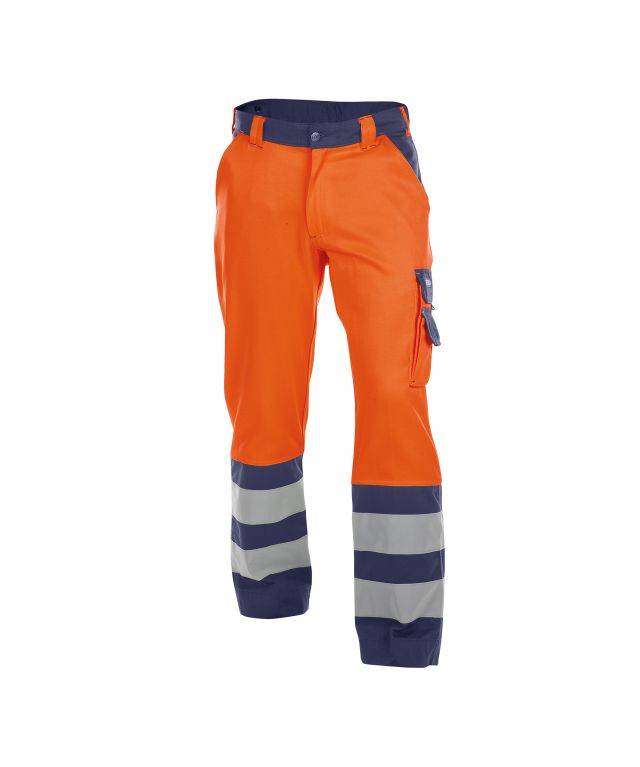 DASSY Lancaster Warn Bundhose 200612 6681 NEONORANGE/DUNKELBLAU Gr. 56