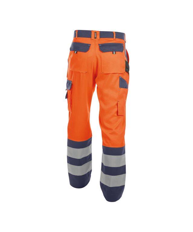 DASSY Lancaster Warn Bundhose 200612 6681 NEONORANGE/DUNKELBLAU Gr. 56