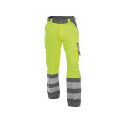 DASSY Lancaster Warn Bundhose 200612 6941 NEONGELB/ZEMENTGRAU Gr. 44