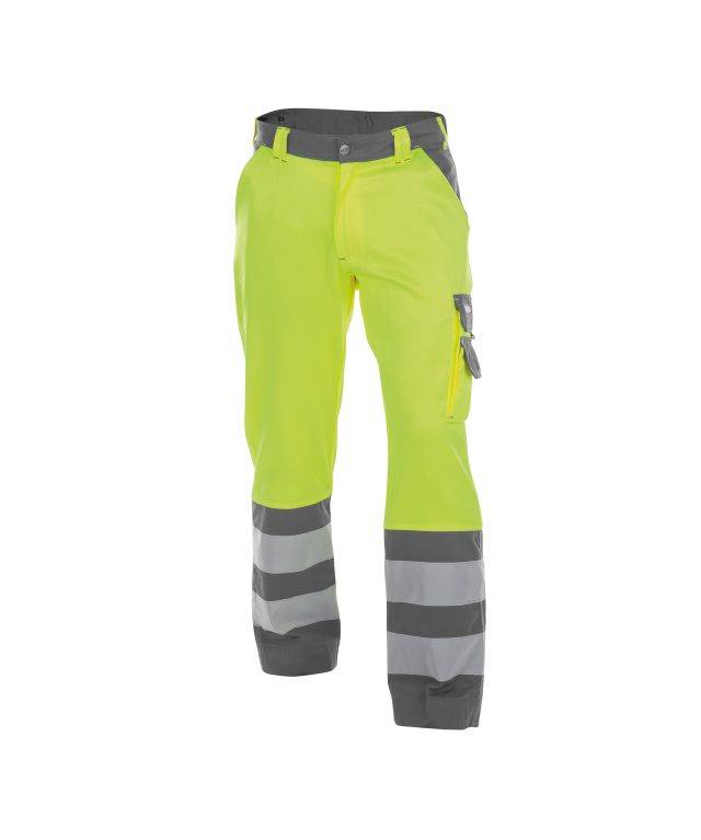 DASSY Lancaster Warn Bundhose 200612 6941 NEONGELB/ZEMENTGRAU Gr. 46