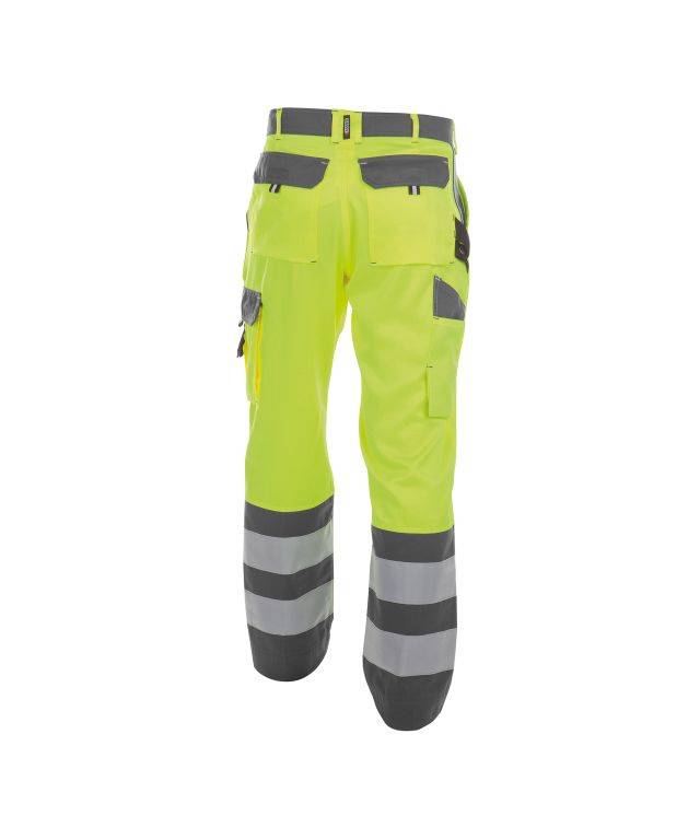 DASSY Lancaster Warn Bundhose 200612 6941 NEONGELB/ZEMENTGRAU Gr. 46