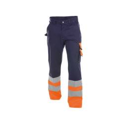 DASSY Omaha Warn Bundhose 200620 6861 DUNKELBLAU/NEONORANGE Gr. 42