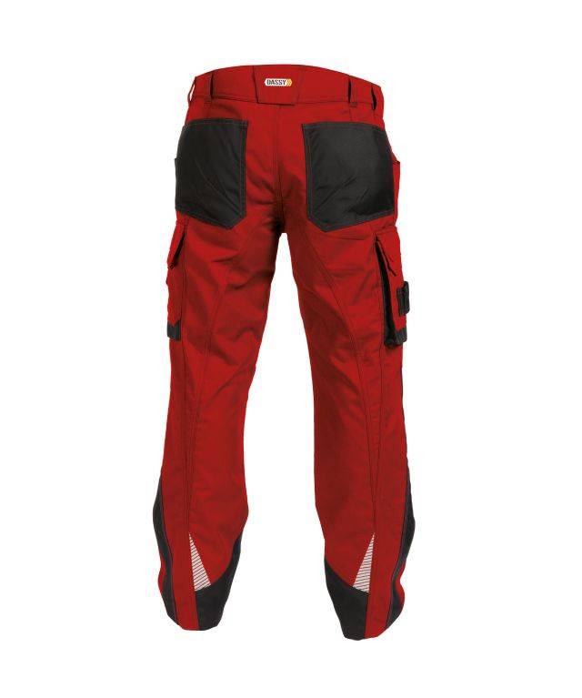 DASSY Nova Bundhose Kniepolstert. 200846 6674 ROT/SCHWARZ Gr. 46+