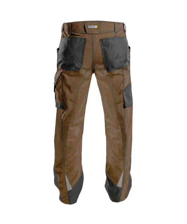 Arbeitshose, LEHMBRAUN/ANTHRAZITGRAU, Gr. 54