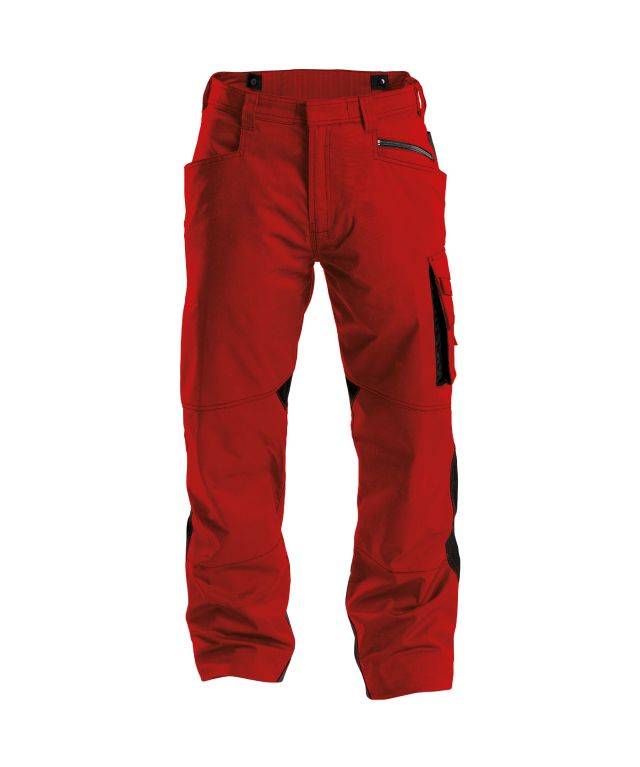 DASSY Spectrum Bundhose 200892 6674 ROT/SCHWARZ Gr. 44