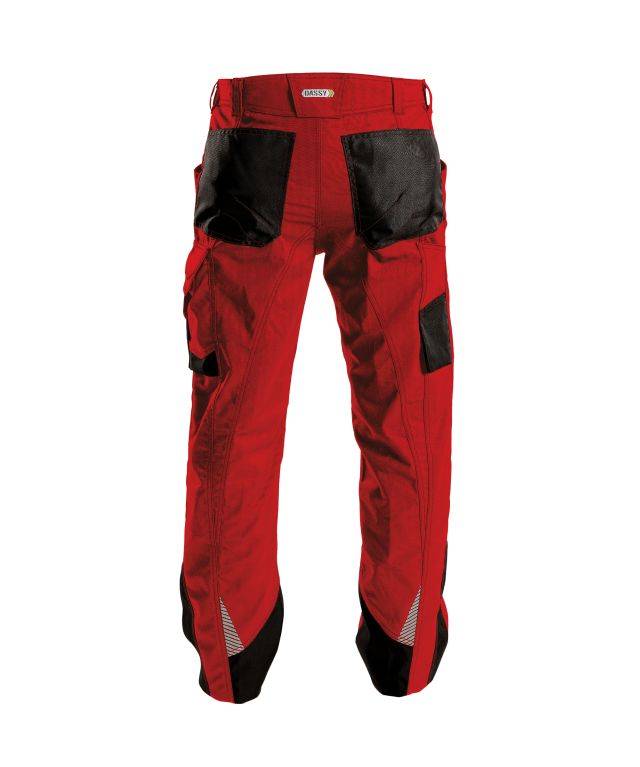 DASSY Spectrum Bundhose 200892 6674 ROT/SCHWARZ Gr. 44