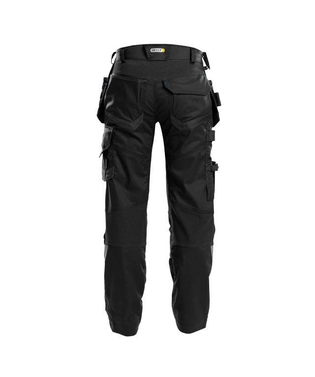 DASSY FLUX Multit.-Bundhose Stretch und Kniepolstert. 200975 0783 SCHW Gr. 56-
