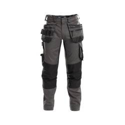 DASSY FLUX Bundhose Stretch & Kniepolstert. 200975 6479 ANTHRAZITGR/SCHW Gr. 54+