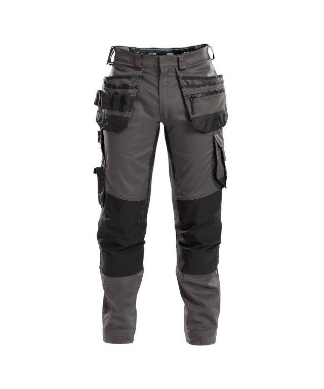 DASSY FLUX Bundhose Stretch & Kniepolstert. 200975 6479 ANTHRAZITGR/SCHW Gr. 63