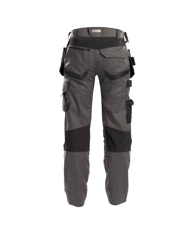 DASSY FLUX Bundhose Stretch &amp; Kniepolstert. 200975 6479 ANTHRAZITGR/SCHW Gr. 63