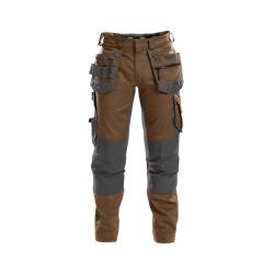 DASSY FLUX Bundhose Stretch & Kniepolstert 200975 6541 LEHMBRAUN/ANTHR. Gr. 42