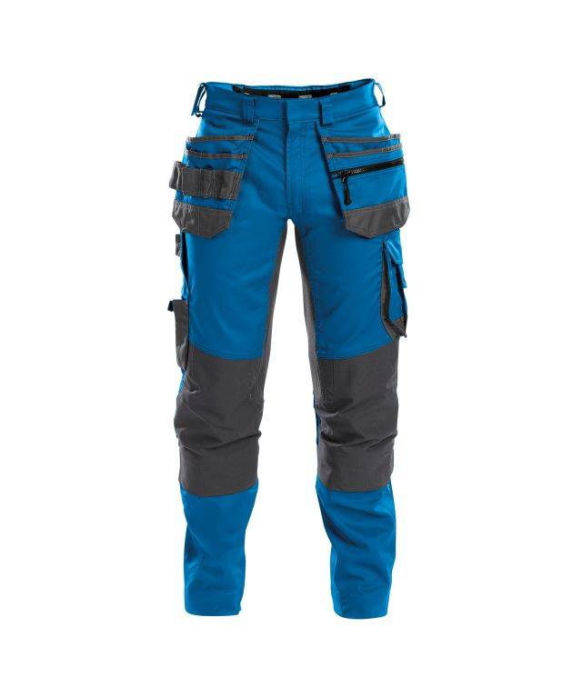 DASSY FLUX Bundhose Stretch & Kniepolstert 200975 6846 AZUR/ANTHR. Gr. 52-