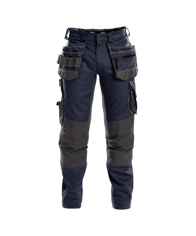 DASSY FLUX Bundhose Stretch & Kniepolstert 200975 6847 NACHTBL/ANTHRAZIT Gr. 52-