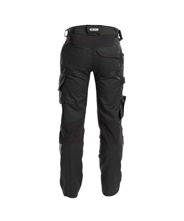 DASSY Dynax Bundhose Stretch und Kniepolstert. 200980 0783 SCHWARZ Gr. 44
