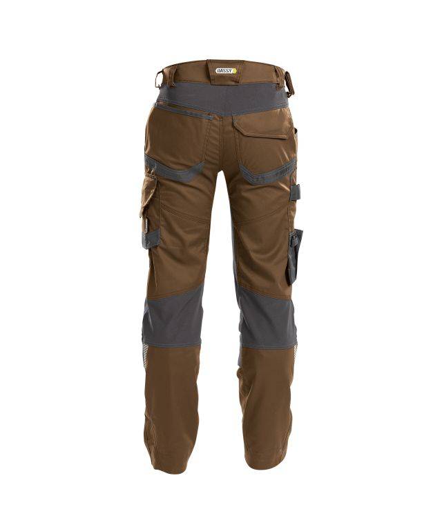 DASSY Dynax Bundhose Stretch & Kniepolstert 200980 6541 LEHMBRAUN/ANTHR. Gr. 52