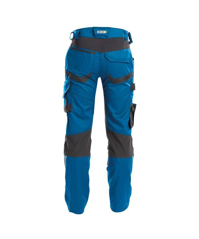 DASSY Dynax Bundhose Stretch & Kniepolstert 200980 6846 AZUR/ANTHR. Gr. 67