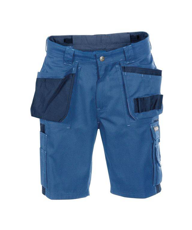 Zweifarbige Arbeitsshorts mit Holstertaschen, KORNBLAU/DUNKELBLAU, Gr. 46