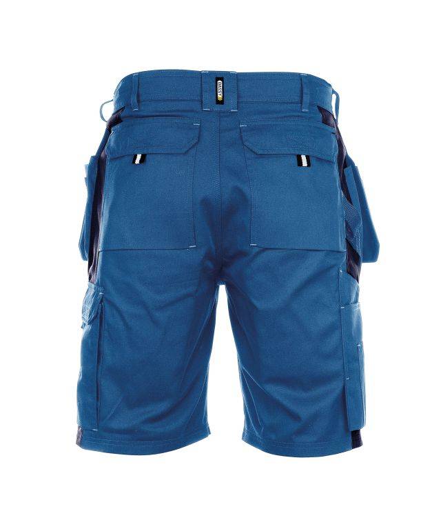 Zweifarbige Arbeitsshorts mit Holstertaschen, KORNBLAU/DUNKELBLAU, Gr. 46