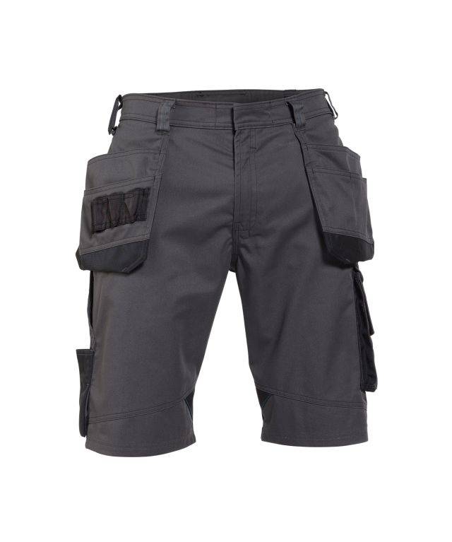 Arbeitsshorts mit Holstertaschen, ANTHRAZITGRAU/SCHWARZ, Gr. 48