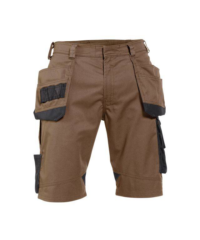 Arbeitsshorts mit Holstertaschen, LEHMBRAUN/ANTHRAZITGRAU, Gr. 56