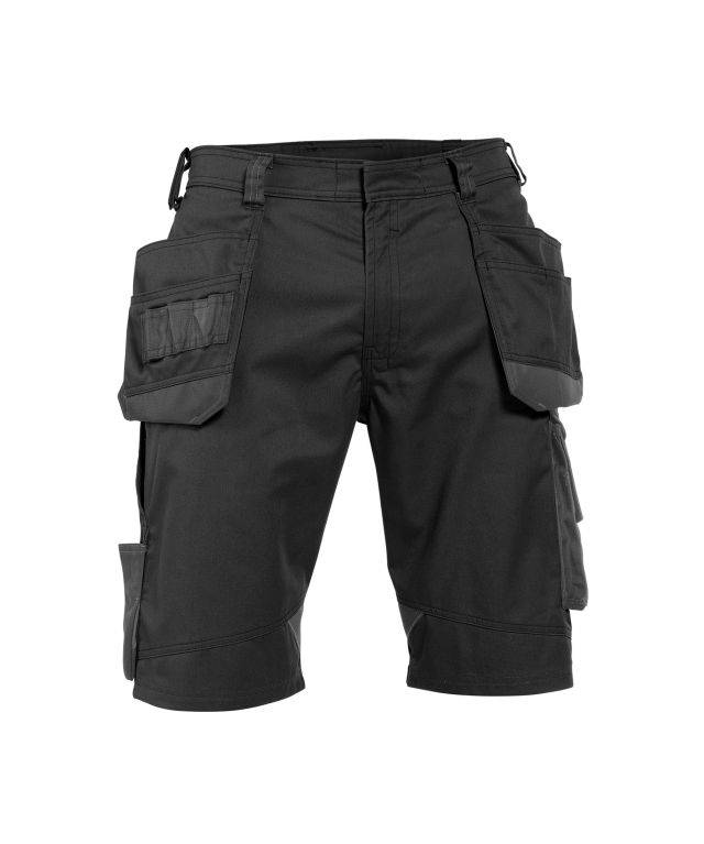 Arbeitsshorts mit Holstertaschen, SCHWARZ/ANTHRAZITGRAU, Gr. 64